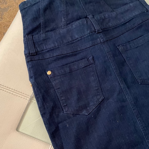 NWOT SEXY DENIM   HIGH WAISTED  CORSET PENCIL SKIRT 😍😍😍 - Picture 15 of 15